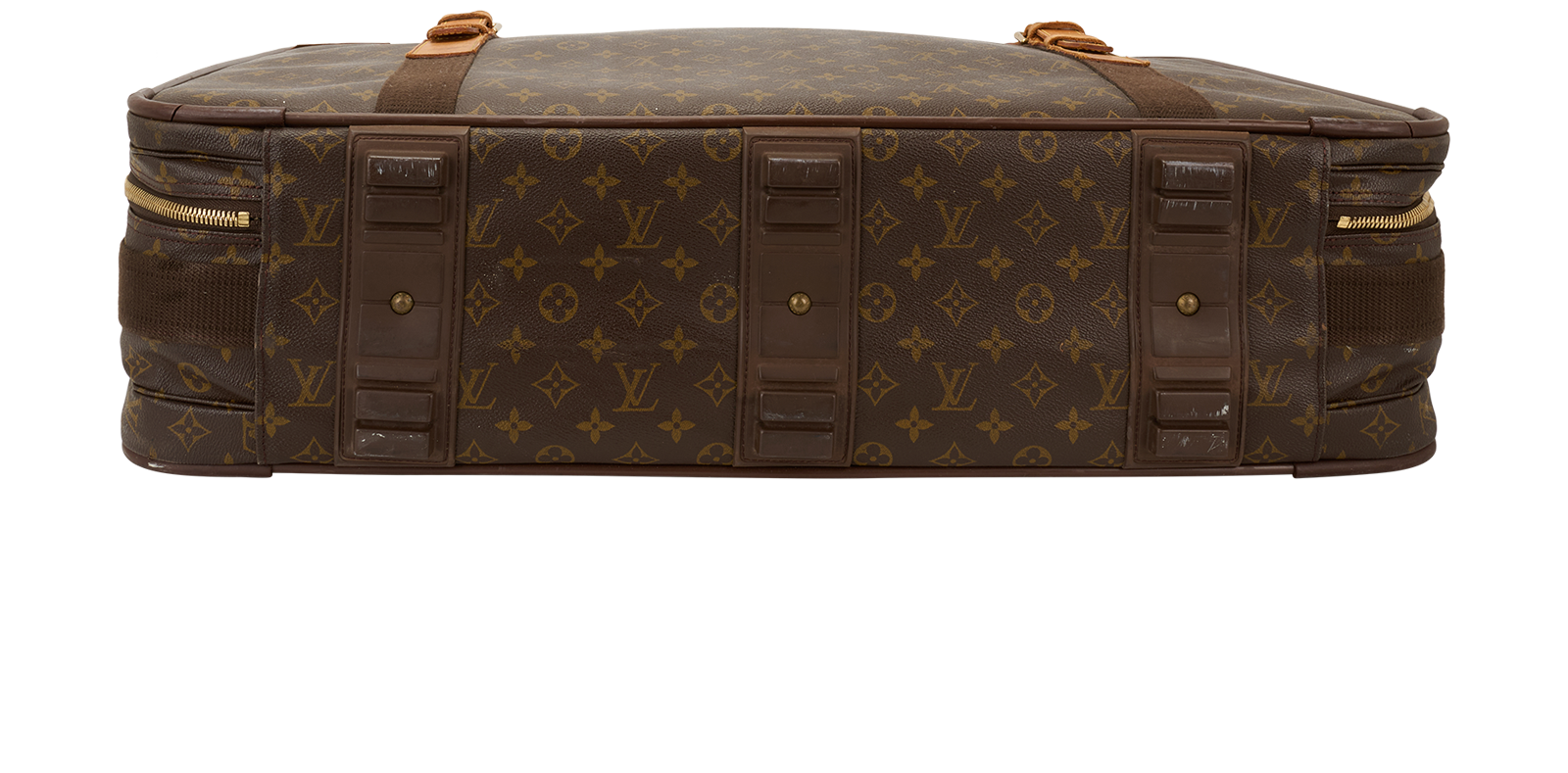 Satellite 70 Suitcase, &pound;620, Handbags, Brown, Canvas, Top view